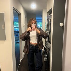 Brown Leather Jacket